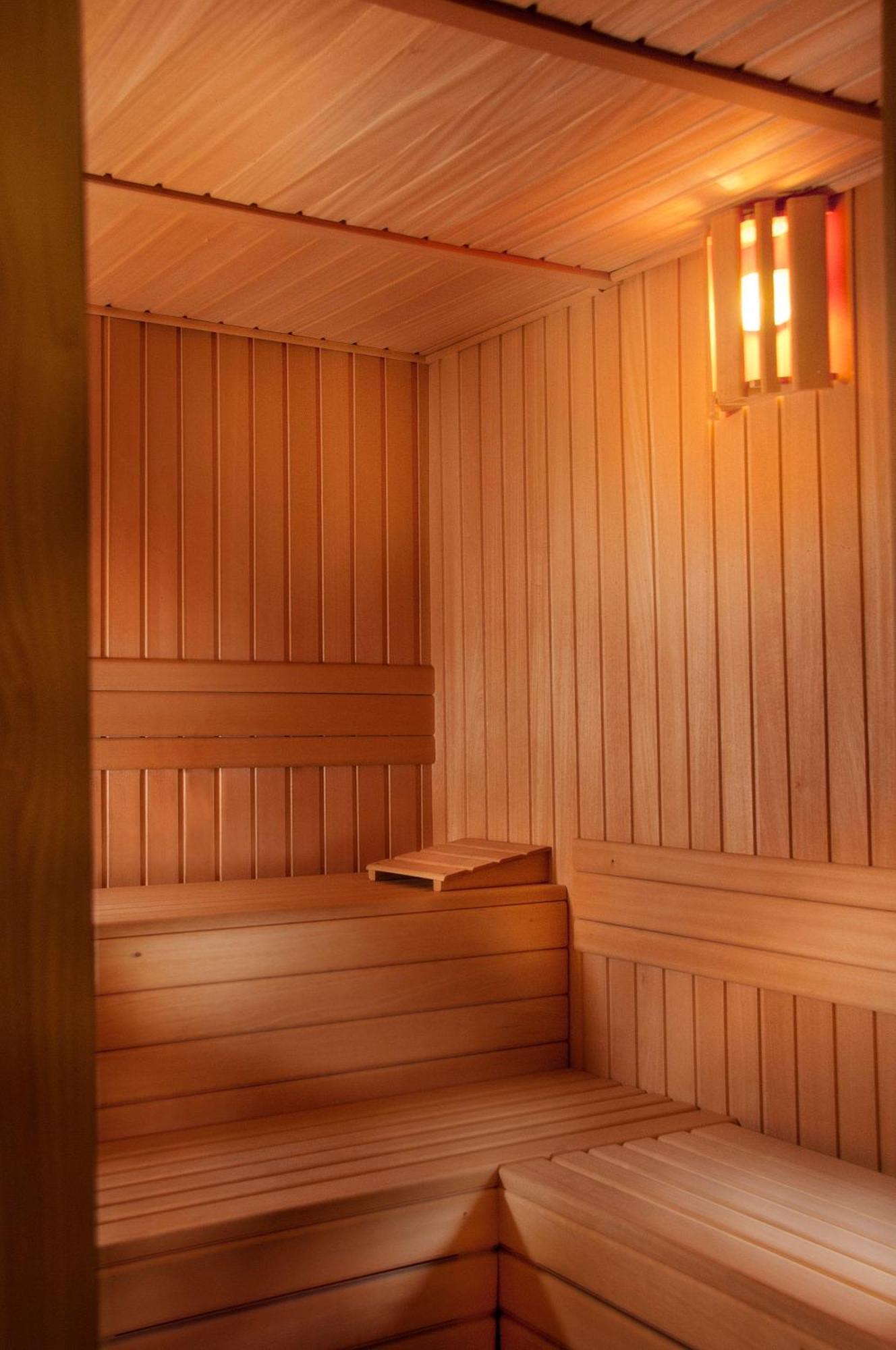 Pazo Los Escudos Hotel Spa & Resort วิโก ภายนอก รูปภาพ A traditional Finnish sauna